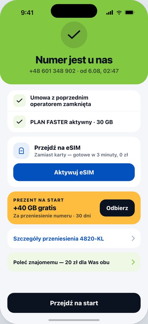 CrossMobile, Numer jest u nas