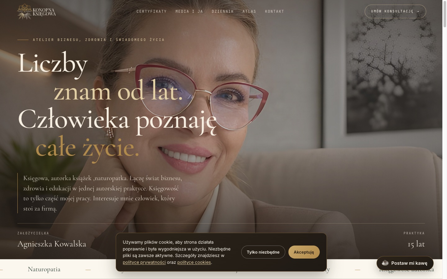 Strona główna — zrzut ekranu