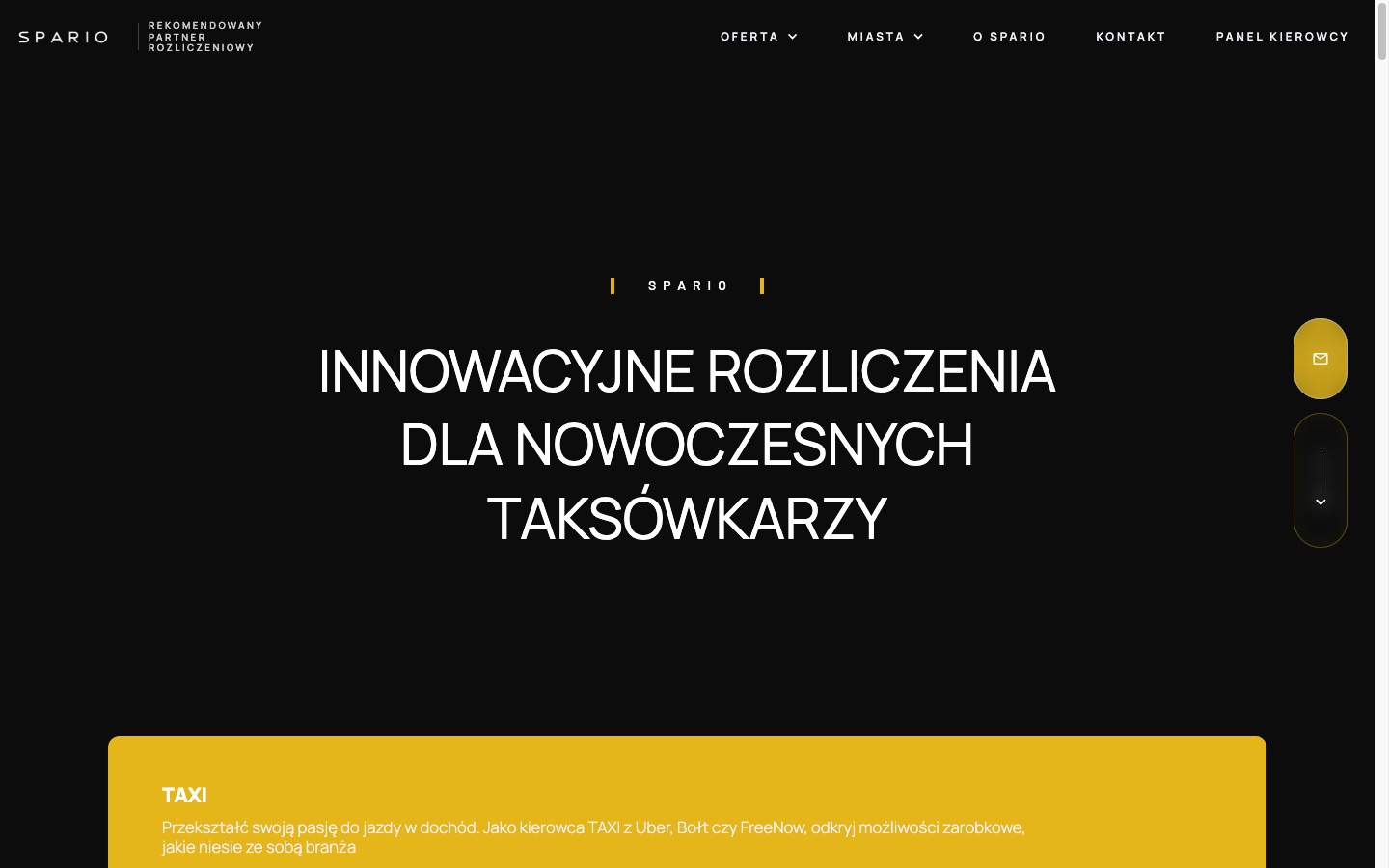 Strona główna — zrzut ekranu